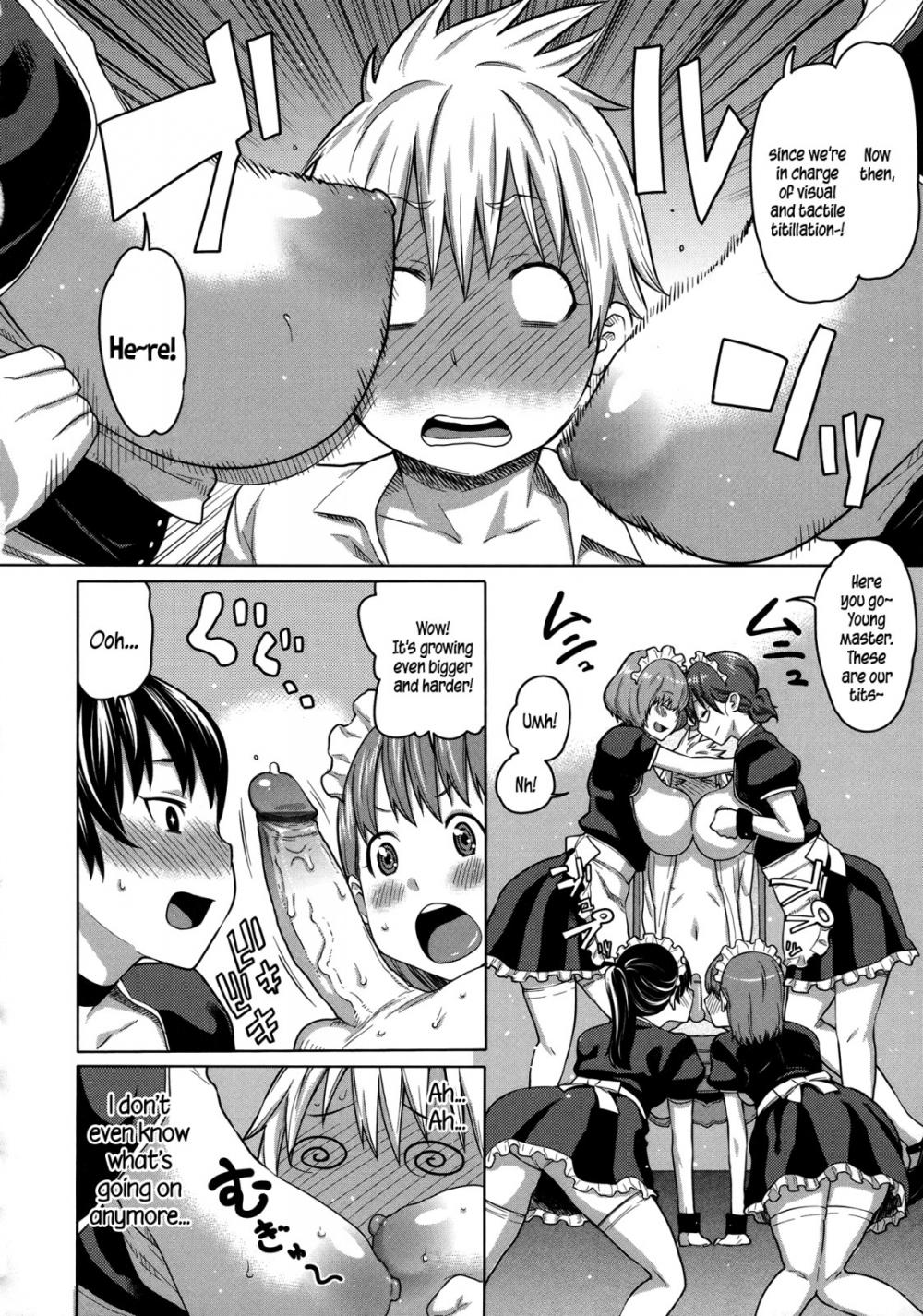 Hentai Manga Comic-Maid x4-Chapter 6-8